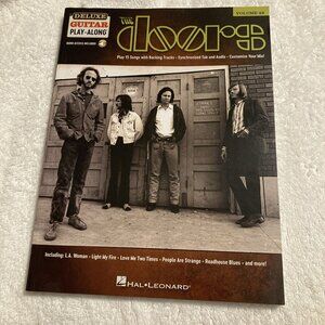 The Doors Sheet Music Deluxe Guitar Tab Play-Along Book